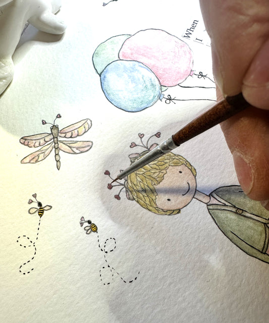 Healing Through Art – Watercolor Commissions