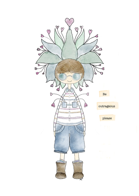 Be Outrageous Please - Luke