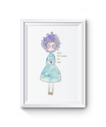 Listen Quietly for Love - Felicity