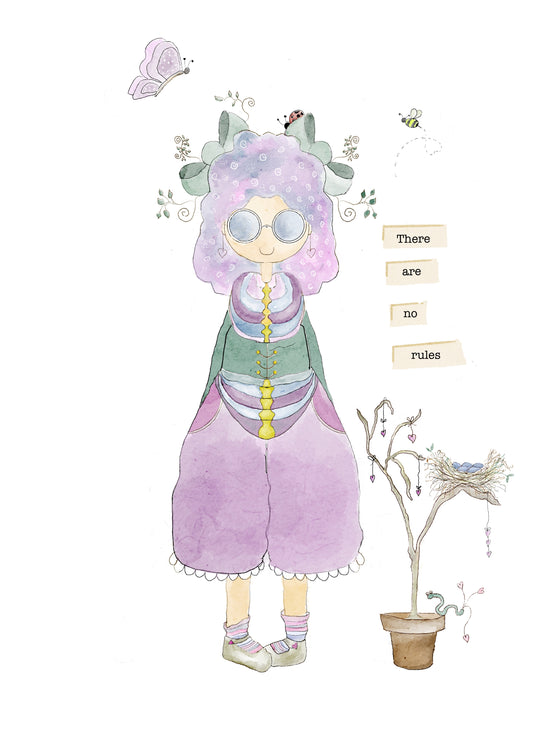 There Are No Rules - Violet