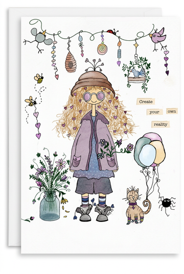 Lorelai using the existing card-and-envelope template